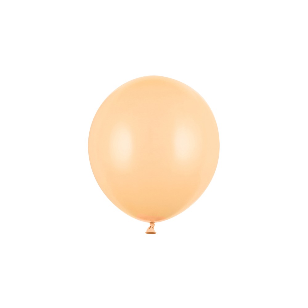 25 ballons en latex – Pêche claire – 43 cm