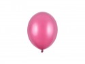 100 ballons en latex – Rose vif – Finition métallisée – 12 cm