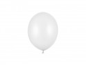 100 Ballons Strong 12cm - Blanc pur métallique