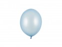 100 Ballons Strong 12cm - bleu bébé métallisé