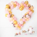 100 Ballons Strong 12cm - Or métallique