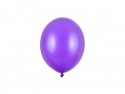 100 ballons en latex – Pourpre – Finition métallisée – 12 cm