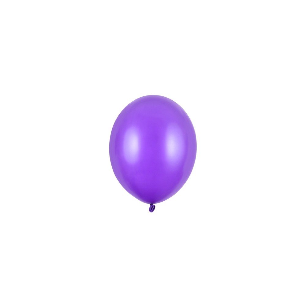 100 Ballons Strong 12cm - Pourpre métallique