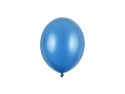 100 Ballons Strong 12cm - bleu Caraïbes Métallique