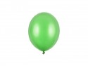 100 ballons en latex – Vert vif – Finition métallisée – 12 cm