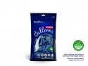 100 Ballons Strong 12cm - Pastel bleu bleuet