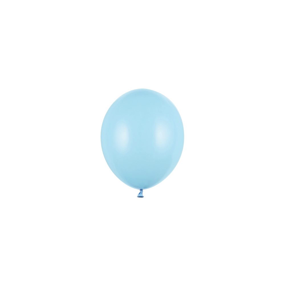 100 ballons en latex – Bleu bébé – 12 cm