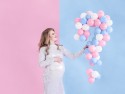 100 Ballons Strong 12cm - bleu pastel