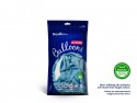 100 ballons en latex – Bleu bébé – 12 cm