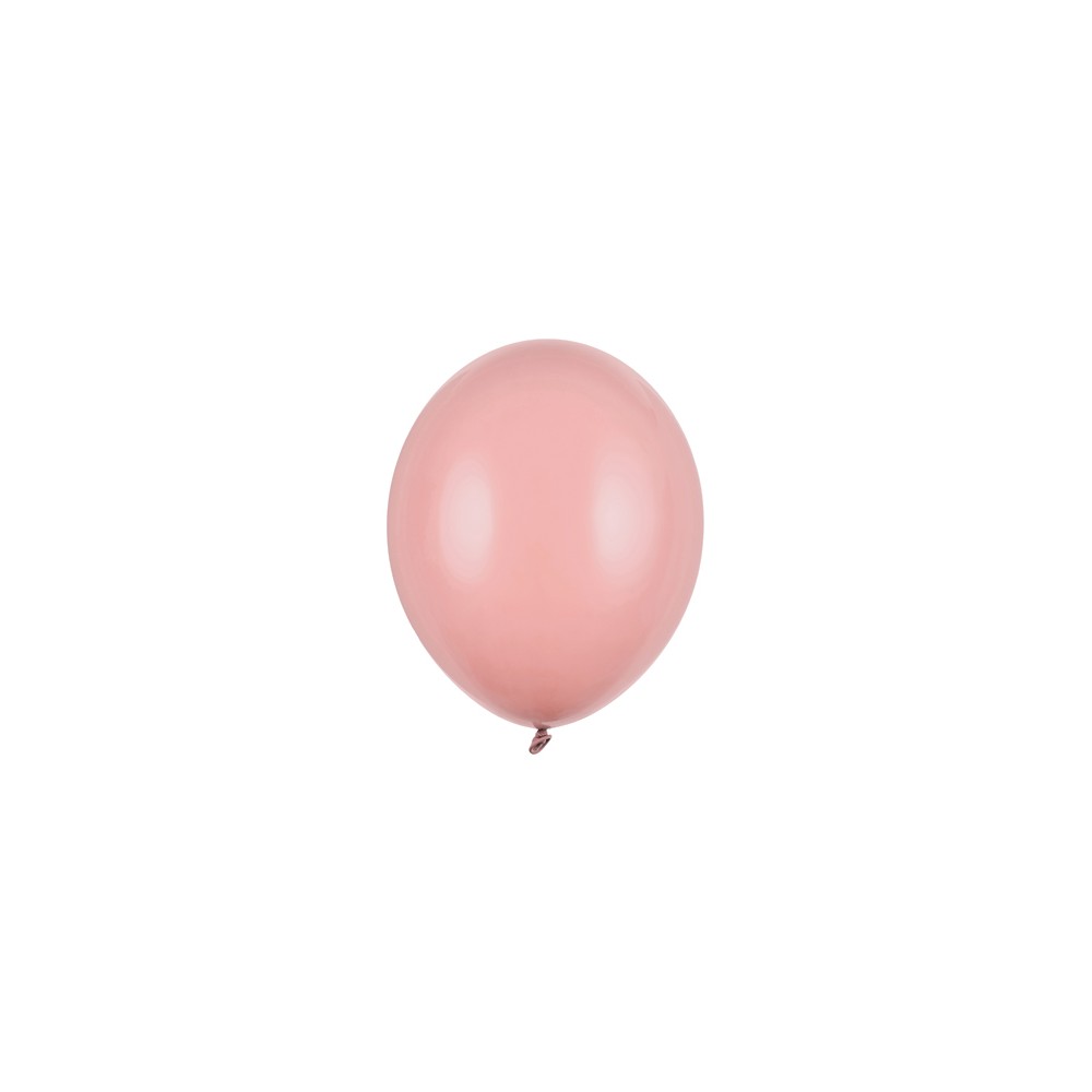 100 ballons en latex – Rose poudré foncé – 12 cm