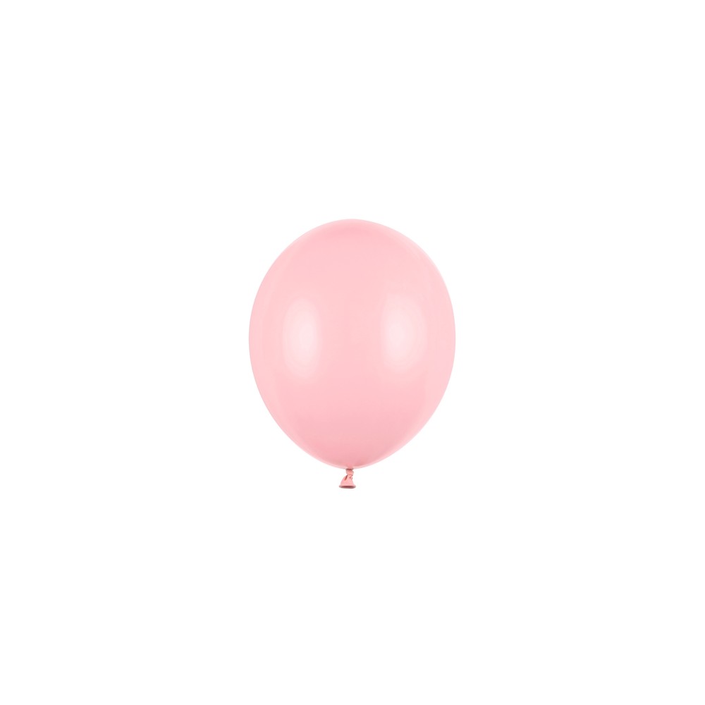 100 ballons en latex – Rose bébé – 12 cm