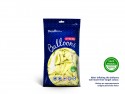 100 Ballon Strong 12cm - Pastel jaune clair