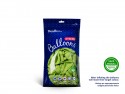 100 Ballons Strong 12cm - vert citron pastel -