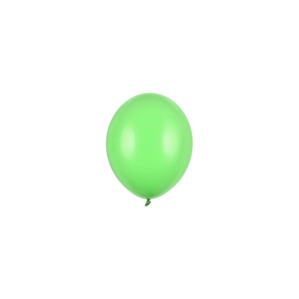 100 Ballons Strong 12cm - vert pastel