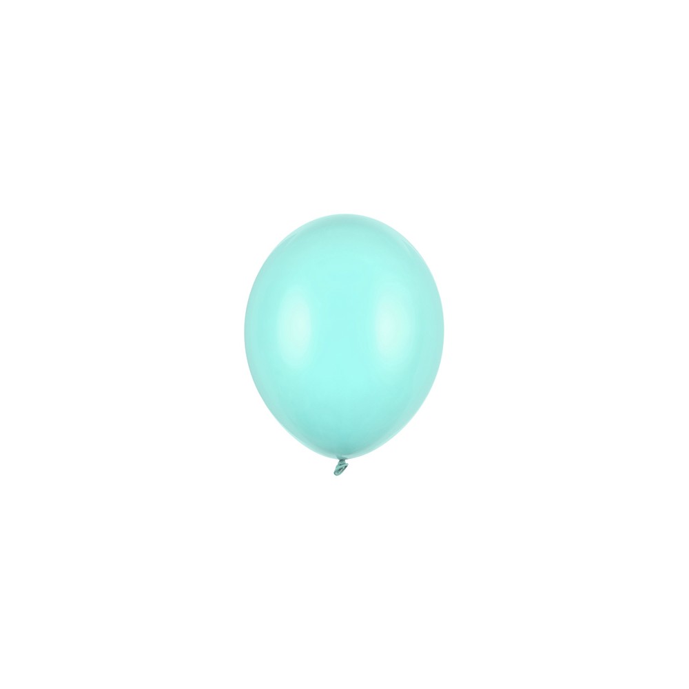 100 Ballon Strong 12cm - Menthe pastel clair