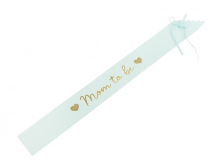 Echarpe Mom to be - bleu