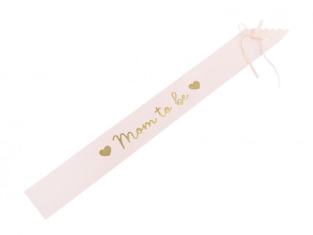 Echarpe Mom to be - rose pâle