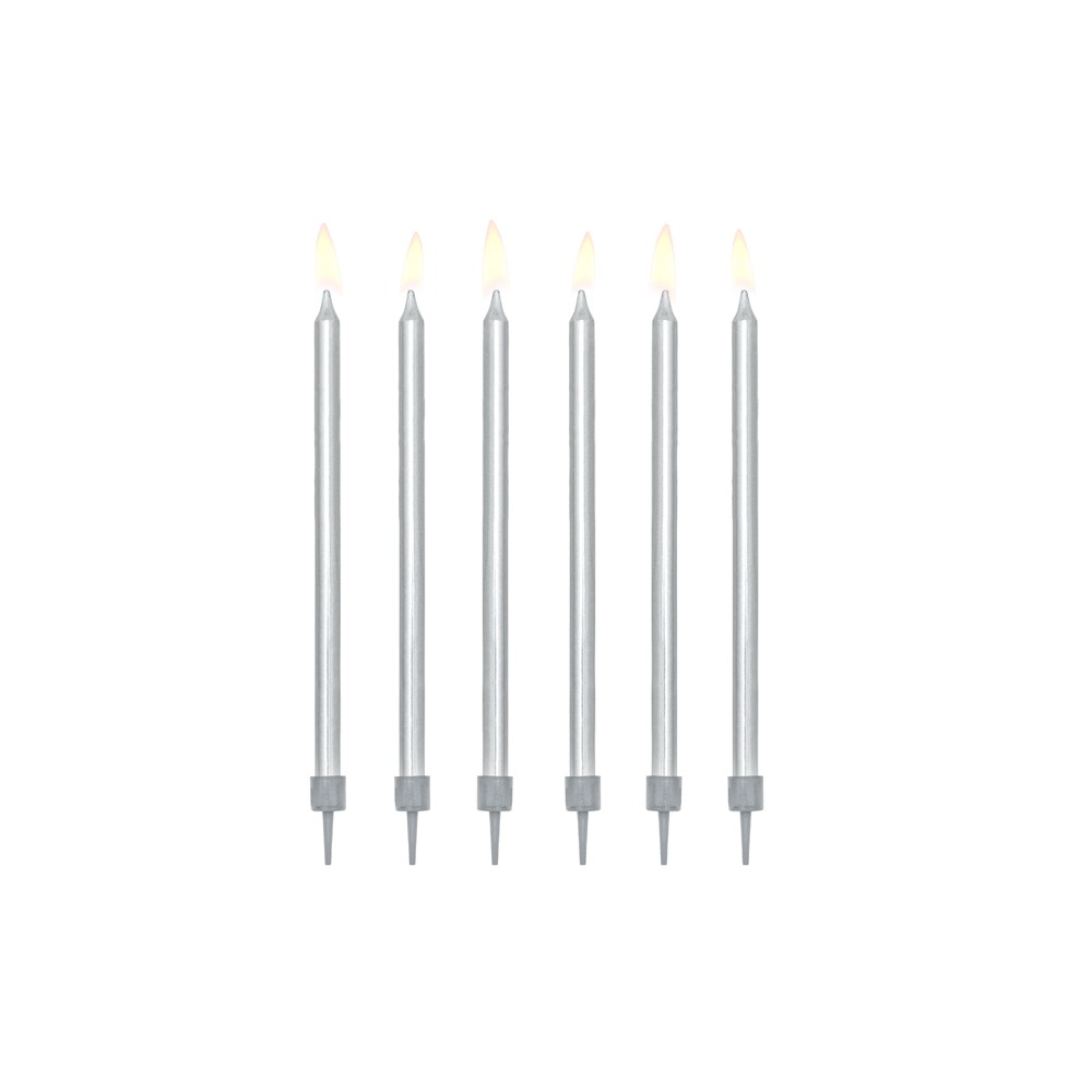 12 Bougies unies - argent