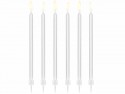 12 Bougies unies - blanches