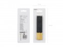 12 Bougies - unies - noires