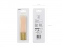 12 Bougies unies - beige