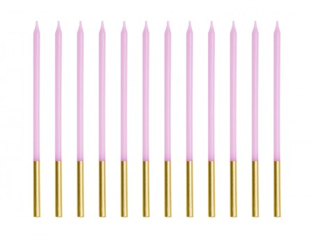 12 Bougies unies - violet