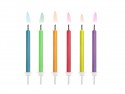 6 Bougies Flammes colorées