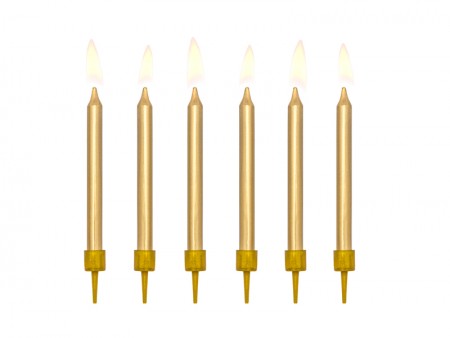 6 Bougies - or