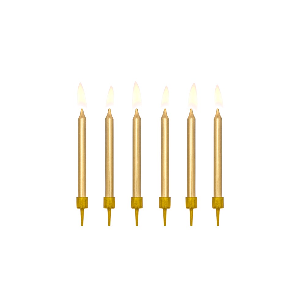 6 Bougies - or