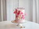 13 Bougies Happy Birthday - or rose