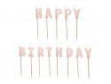 13 Bougies Happy Birthday - rose