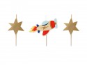 3 Bougies avion