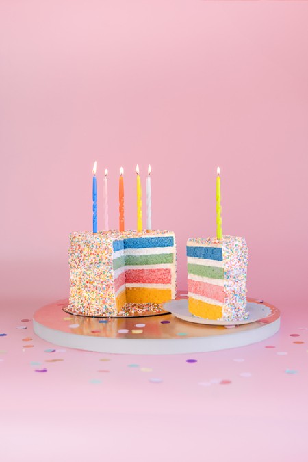 6 Bougies Torsadées -...