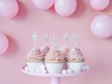 5 Bougies Etoiles - argent