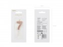 Bougie Chiffre 7 - or rose