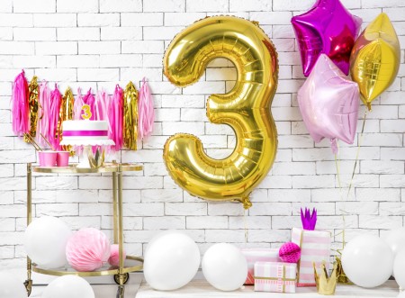 Bougie Chiffre 3 - ore