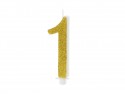 Bougie Chiffre 1 - ore