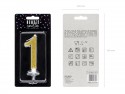 Bougie Chiffre 1 - ore
