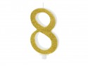 Bougie Chiffre 8 - ore