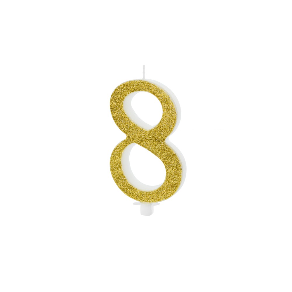 Bougie Chiffre 8 - ore