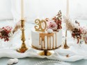 Bougie Chiffre 30 - or