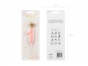 Bougie Chiffre 1 - rose clair