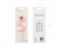 Bougie Chiffre 5 - rose clair