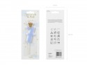 Bougie Chiffre 7 - bleu clair