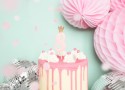 Bougie Chiffre 8 - rose clair