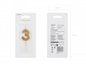Bougie Chiffre 3 - or