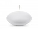 4 Bougie flottante - mat blanc