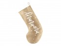 Chaussette de décoration ''Mommy'' blanc