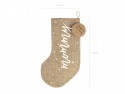Chaussette de décoration ''Mommy'' blanc