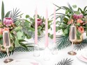 10 Bougie conique mate - rose